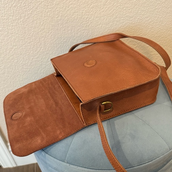 Madewell Brown Leather Crossbody Bag - Picture 4 of 5